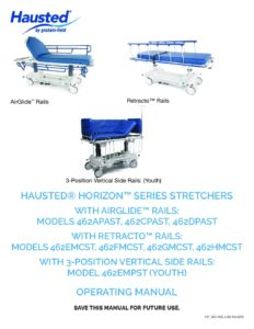 Operation Manual – Horizon™ Series Stretchers